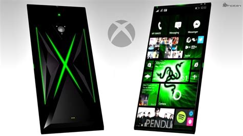 Xbox Phone Concept Envisioned By Shobin Drogan Video Included