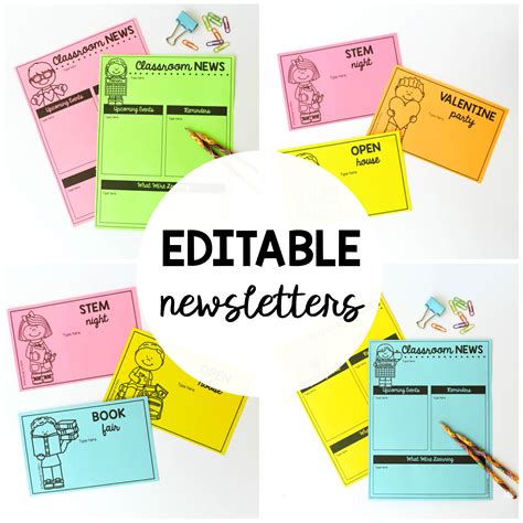 We did not find results for: Editable Newsletter Templates - Playdough To Plato