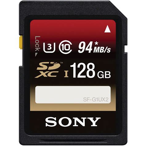 How to format the sdch memory card and the sdxc card? Sony 128GB High-Speed UHS-I SDXC U3 Memory Card SFG1UX2/TQ B&H