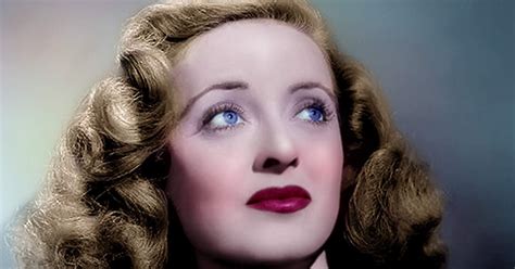 Colors For A Bygone Era Bette Davis In The Late 1940s And Early 50s