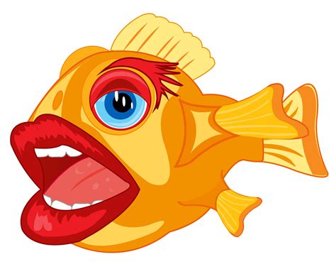 Image Of Fish With Large Lips And Human Like Teeth