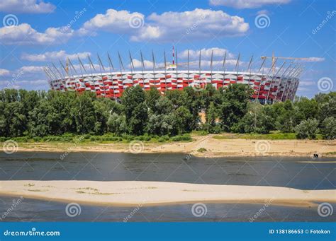 National Stadium In Warsaw Editorial Stock Photo Image Of Architecture