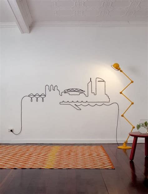 Why To Hide Cables Transform Them Into Beautiful Wall Art