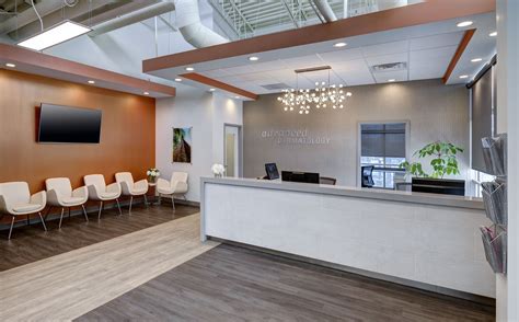 Dermatology Reception Desk Design Office Interior Design Clinic
