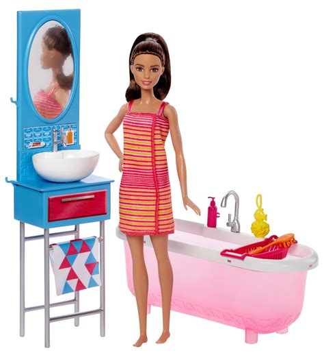 Barbie Bathroom Doll 887961376807 Ebay