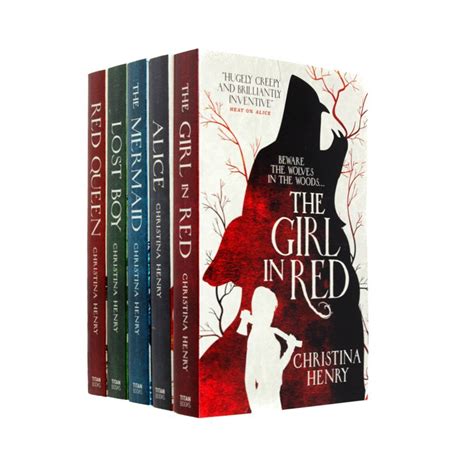 Christina Henry Chronicles Of Alice 5 Books Collection Set Lost Boy Red
