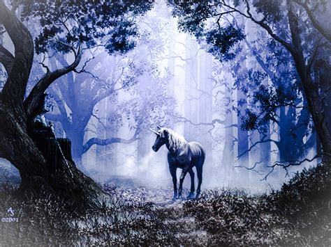 Unicorn Of The Forest By Bloody Lily67 On Deviantart