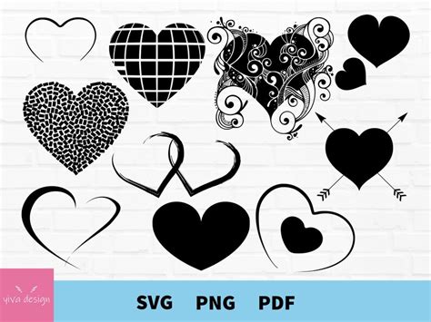 83 Heart Svg Bundle Heart Svg Hearts Svg Love Svg Heart Etsy