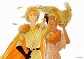 Magnus son a Frey Annabeth daughter of Athena | Magnus chase, Percy ...