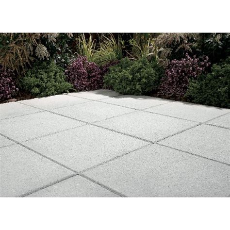 Square Gray Concrete Patio Stone Common 23 In X 23 In Actual 233