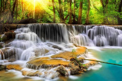 Beautiful Waterfall Nature Wallpaper 1050x700 56510 Baltana