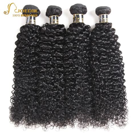 Joedir Hair Mongolian Afro Kinky Curly Hair Bundles Human Hair Weave