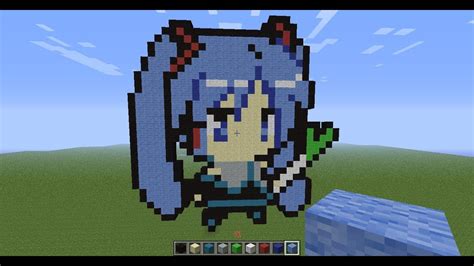 Minecraft Anime Pixel Art Map Download Archives Pictstars Free All