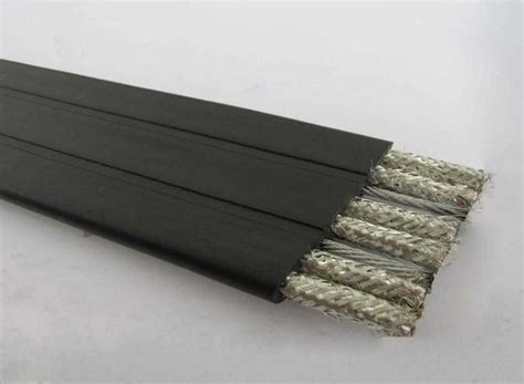 Ul2468 Screened Electrical Flat Cable Multi Core Flat Conductor Cable