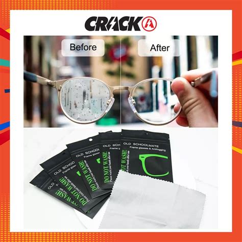 Crack Anti Fog Kain Glasses Microfiber Cloth Eyeglasses Cleaning