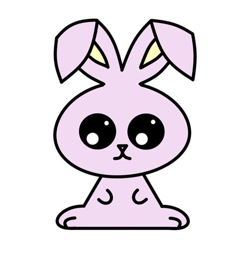 How To Draw A Rabbit Bunny Easily Tutorials For Beginners