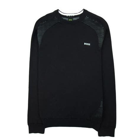 Hugo Boss Ramal Two Tone Stripes Sweater Black 001 Onu