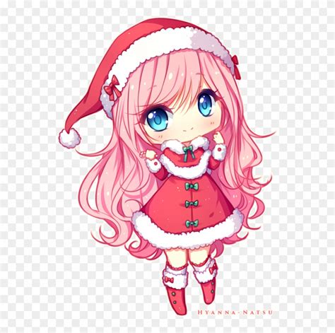 Christmas Anime Girl Chibi Commission Chibi Girl Christmas Free