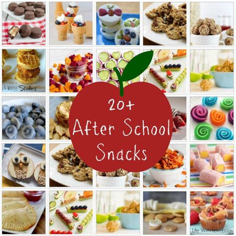 20 After School Snacks Life With Lovebugs