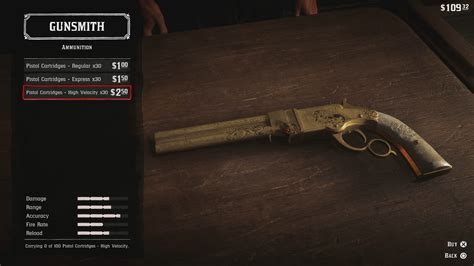 Red Dead Redemption 2 Guia Das Armas Raras O Capacitor