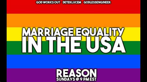 reason 37 same sex marriage equality in the usa youtube