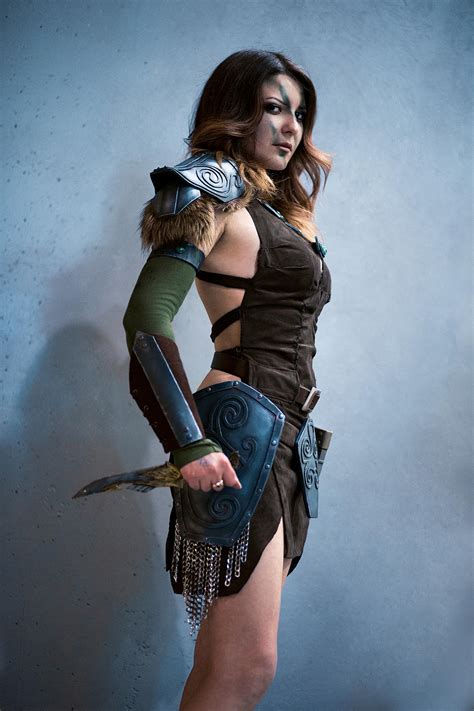 Aela The Huntress Skyrim Cosplay By Dragunova Cosplay On Deviantart