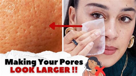 Your Pores Look Larger Skincare Mistakes You Need To Stop Youtube