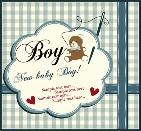 Download Free Vector Baby Cards Vectors Newest
