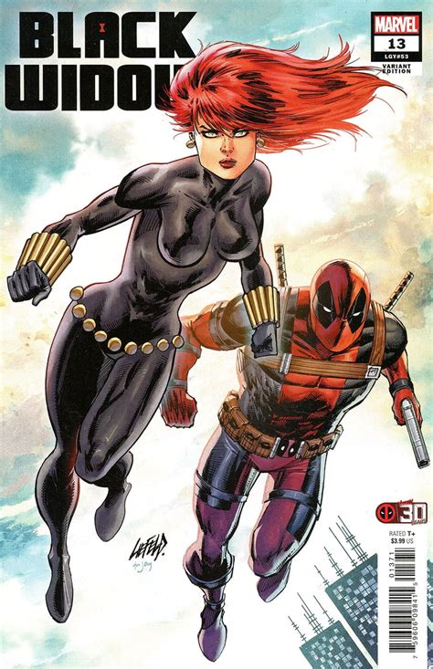 Black Widow 8th Series 13g Vf Marvel Comic Book