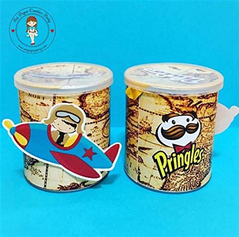 10 Aviator Mini Pringles Cans Pringles Cans Pringles