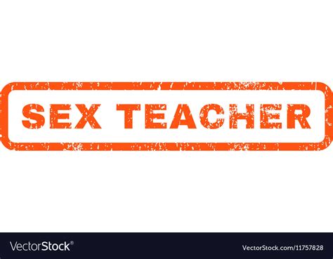 Sex Teacher Rubber Stamp Royalty Free Vector Image