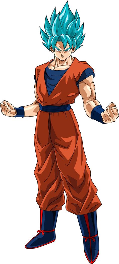 Gohan From Dragon Ball Super Saiyans Is Shown In The Image With Blue Hair