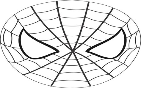 Spiderman Mask Template For Kids Images & Pictures - Becuo - Cliparts.co