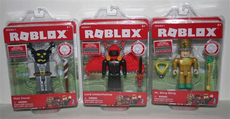 Set Of 5 Roblox Series 1 Core Figure Packs Mr Bling Bling