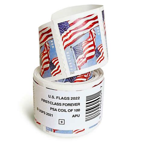 Usps Forever Stamps Roll Of Coil Postage Stamp