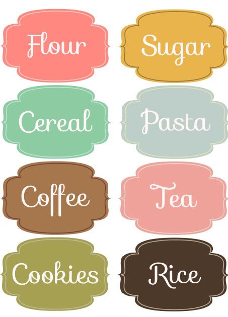 Pantry Labels Withtext Labels Printables Free Organizing Labels