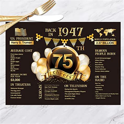 75th Birthday Party Ideas Fun Themes And Easy Hacks For A Fabulous 75th