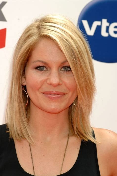 Picture Of Candace Cameron Bure In 2022 Long Layered Bob Hairstyles