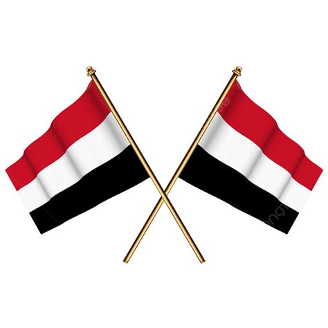 Yemen National Flag Waving Vector Day Of Unification National Flag Of Yemen Yemen Flag Design
