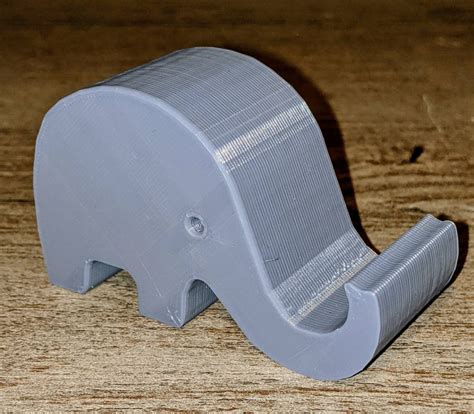 3d Printed Elephant Phone Holder Etsy