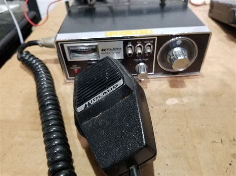 Vintage Midland Cb Radio Model 13 882c 23 Channel With Microphone Ebay