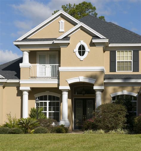 Exterior Paint Schemes And Consider Your Surroundings