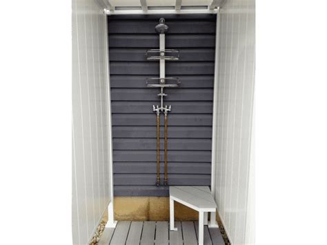 Outdoor Shower Ideas Single Shower Stall