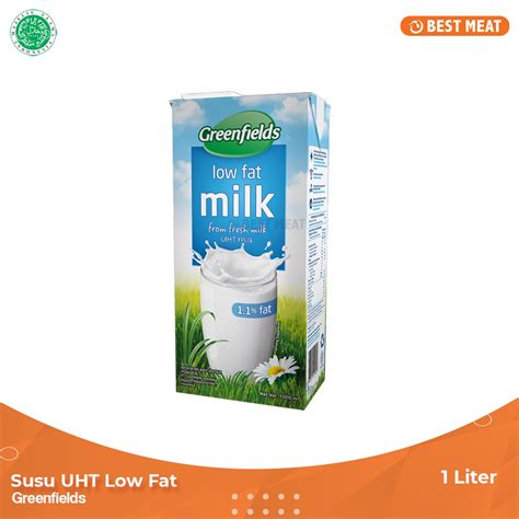 Susu rendah lemak (skimmed milk) banyak dipilih oleh orang yang ingin mendapatkan semua manfaat susu tetapi tak berkalori tinggi. Susu Greenfields UHT Low Fat / Rendah Lemak 1000 ml - Susu ...