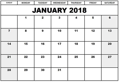 281 Designs January Printable Calendar January Calendar Free