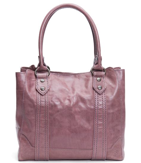 Frye Melissa Washed Leather Tote In Purple Lyst