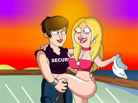 Rule 34 American Dad Artist Request Bottomless Butch Chakoozie Clothed Clothed Female Female