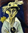 Ernst Ludwig Kirchner - Sick Woman (also known as Woman with Hat or ...