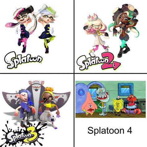The Evolution Of The Splatoon Idols Rsplatoon