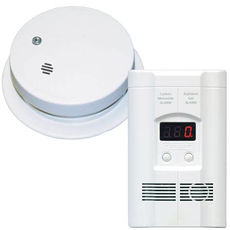 Kidde Plug In Gas Co Detector And Battery Operated Ionization Smoke